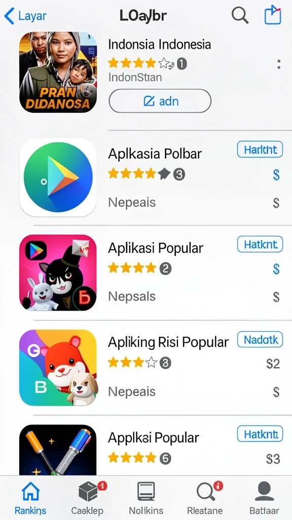 Tampilan awal dengan karakter yang siap berpetualang.