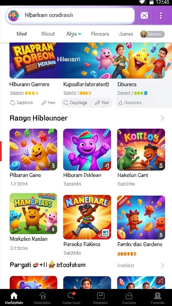 Tampilan antarmuka yang intuitif dan ramah pengguna.