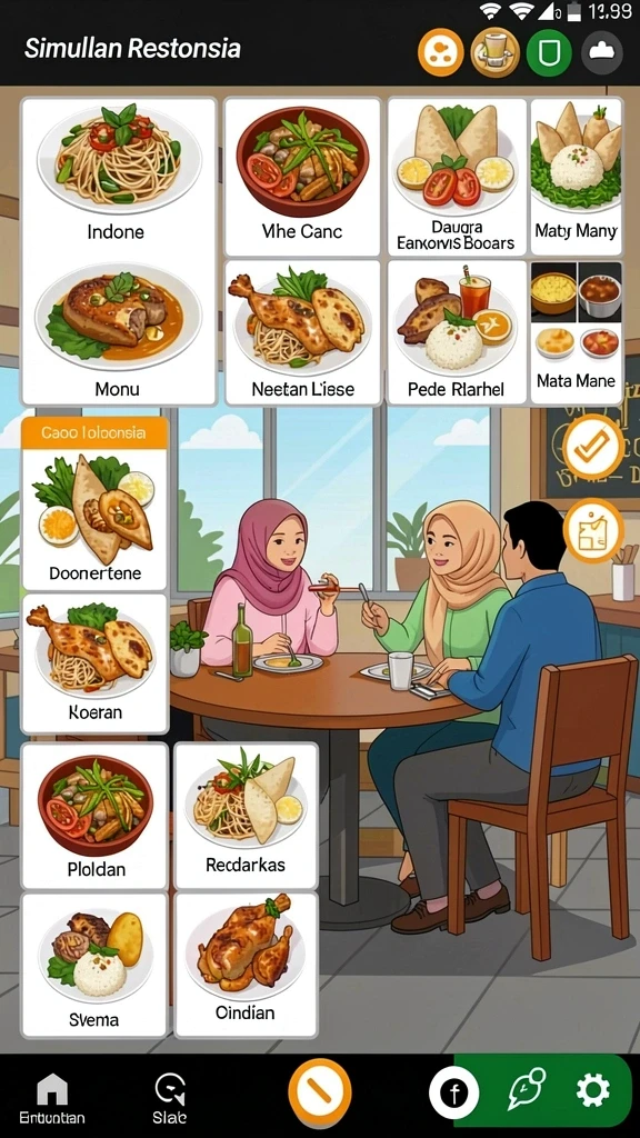 Tampilan antarmuka yang sederhana dan mudah digunakan.
