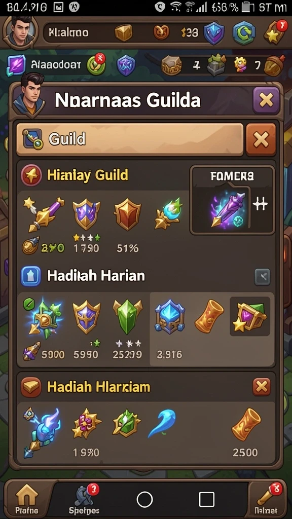 Screenshot menggambarkan fitur multiplayer yang menyenangkan.