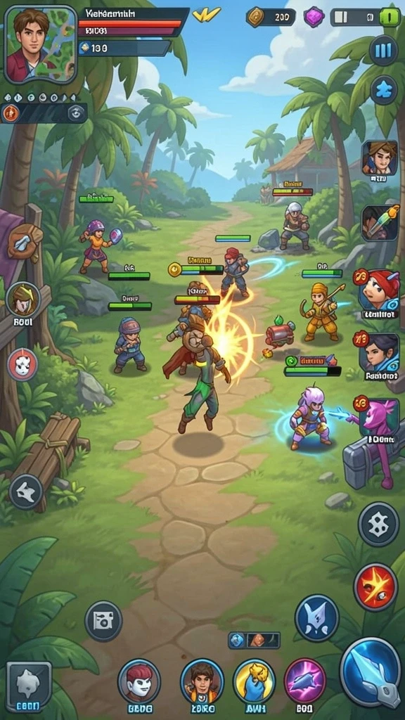 Tampilan awal game BOS777 yang menarik.