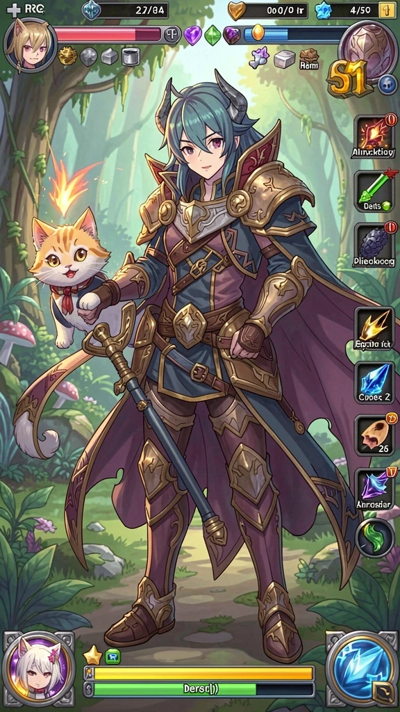 Karakter unik dan menarik dalam game ini.