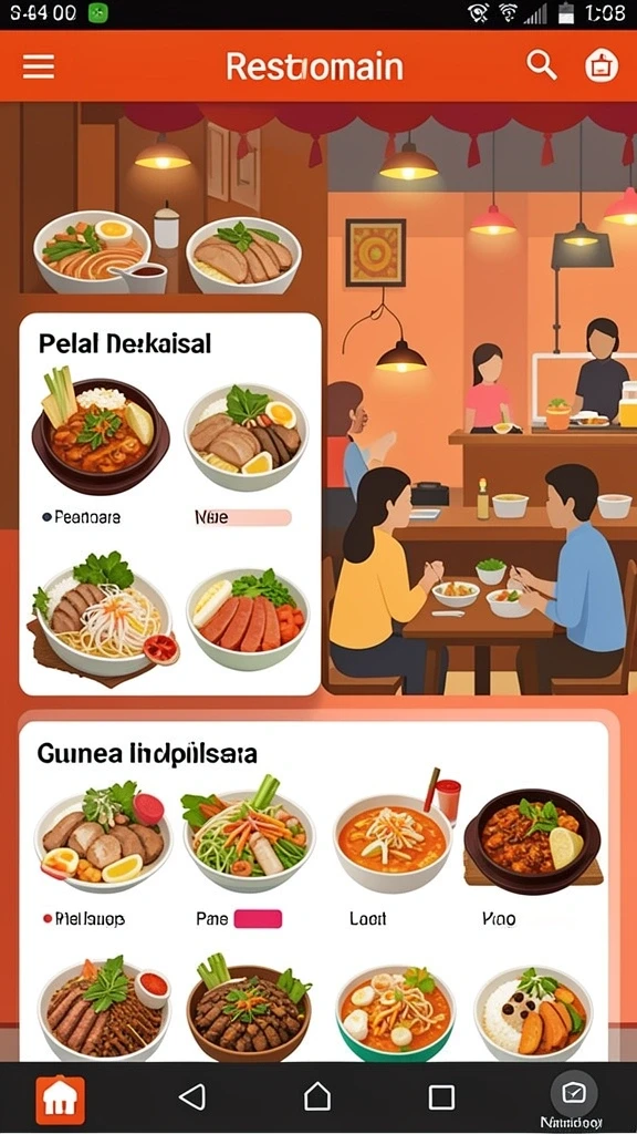 Tampilan antarmuka yang menarik dan mudah dinavigasi.