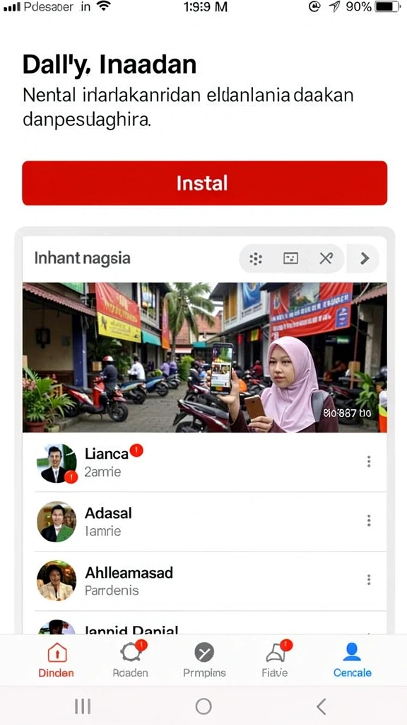 Tangkapan layar level baru yang menakjubkan.