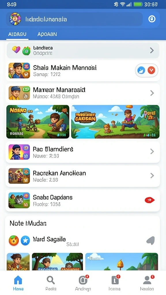 Fitur multiplayer untuk bermain bersama teman.