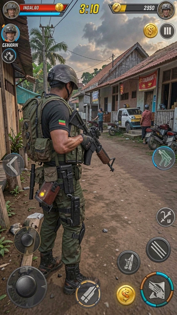 Fitur multiplayer yang seru untuk dimainkan bersama teman.