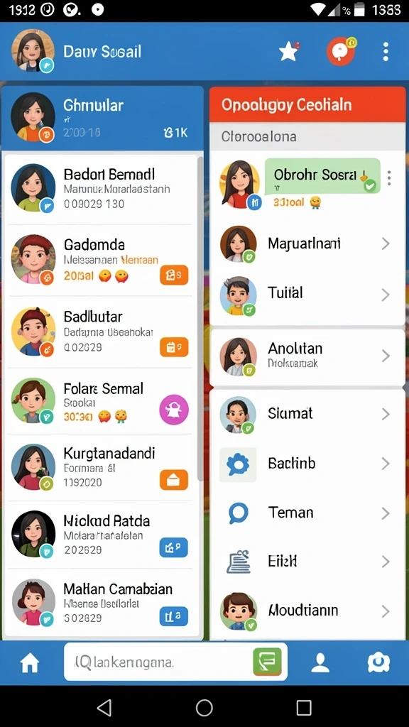 Mode multiplayer yang interaktif dan seru.