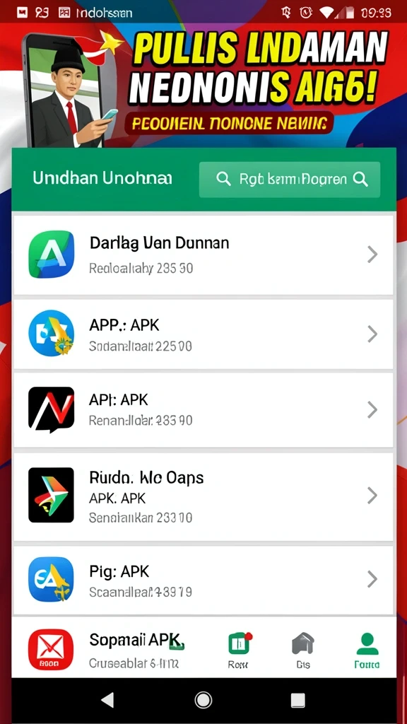 Tampilan antarmuka HUGO77 yang intuitif dan menarik.