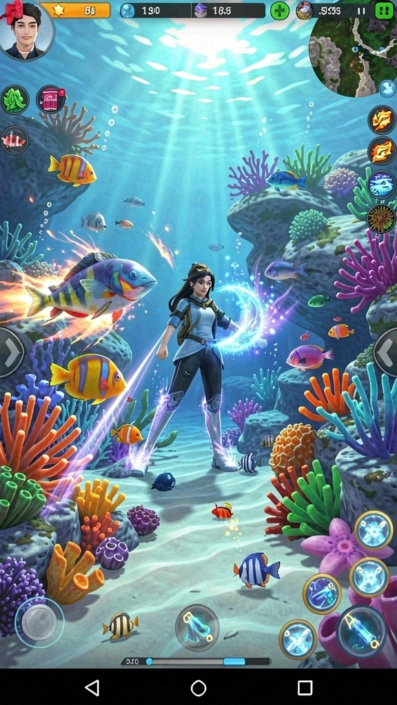Tampilan antarmuka IDAGAME yang menarik dan modern.