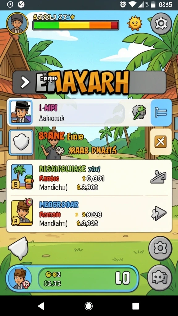 Tampilan antarmuka yang menarik dan intuitif.