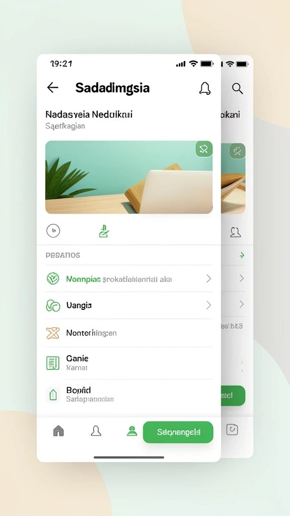 Menu upgrade karakter dengan berbagai pilihan.