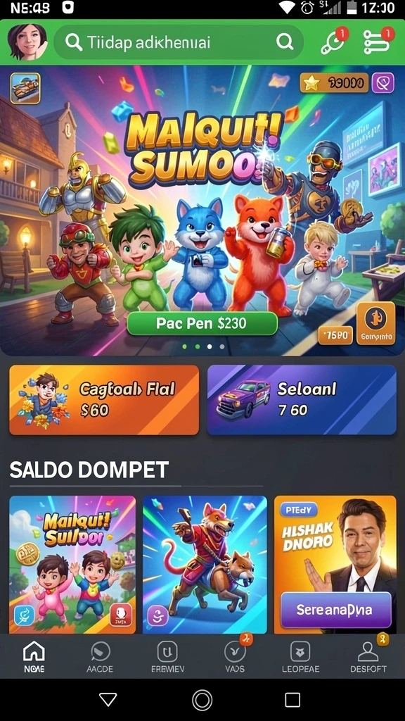 Screenshot ini menunjukkan karakter unik dalam KAKRP siap beraksi.
