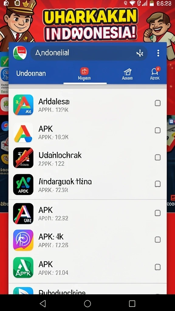Tampilan antarmuka yang user-friendly.