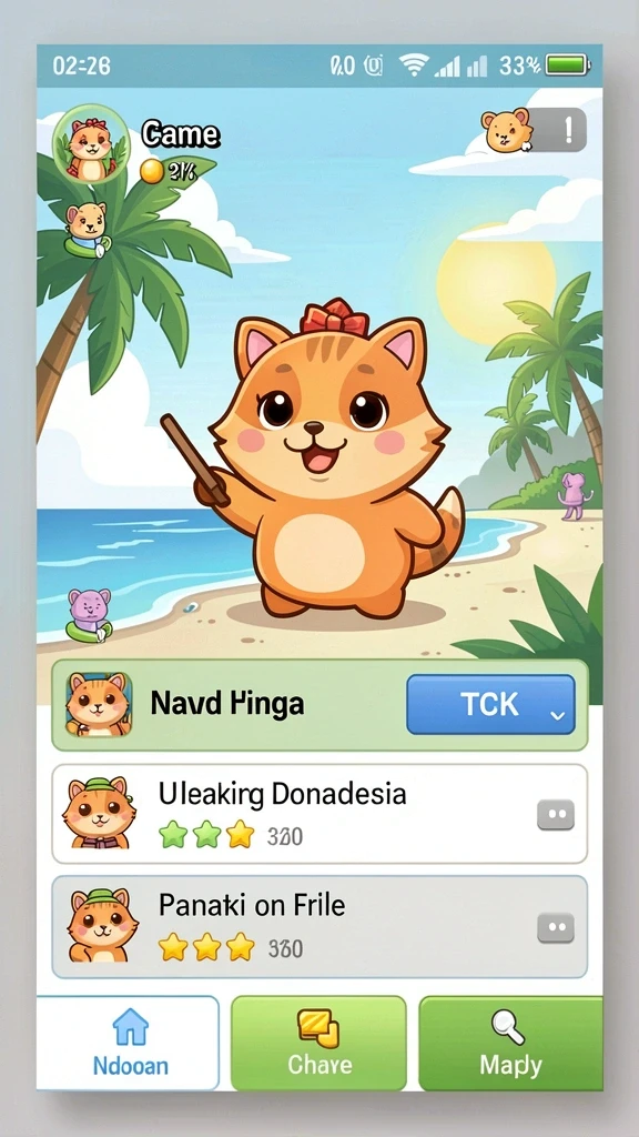 Screenshot menunjukkan tampilan awal permainan KILAT77.
