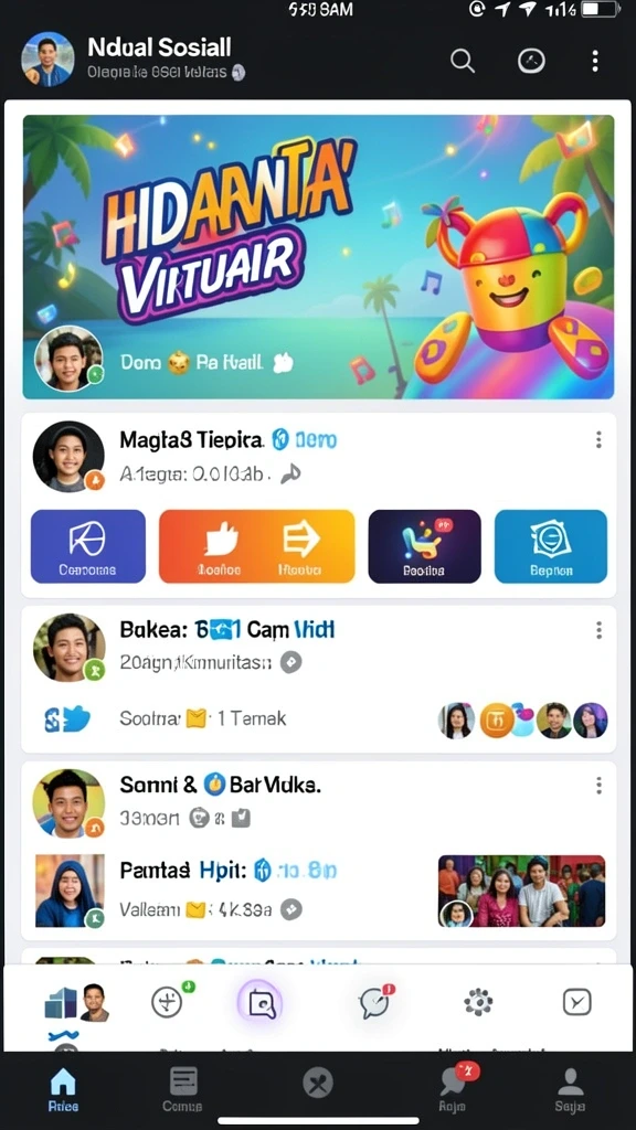 Tampilan layar utama KKSLOT777 dengan opsi permainan yang menarik.
