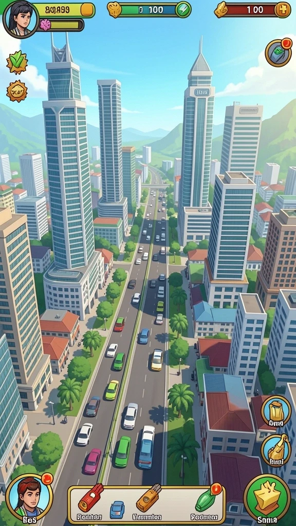 Visual menawan saat menjelajahi dunia game.