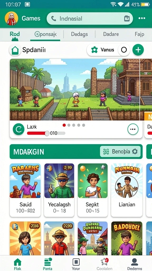 Screen gambar menunjukkan gameplay seru LITETOTO.