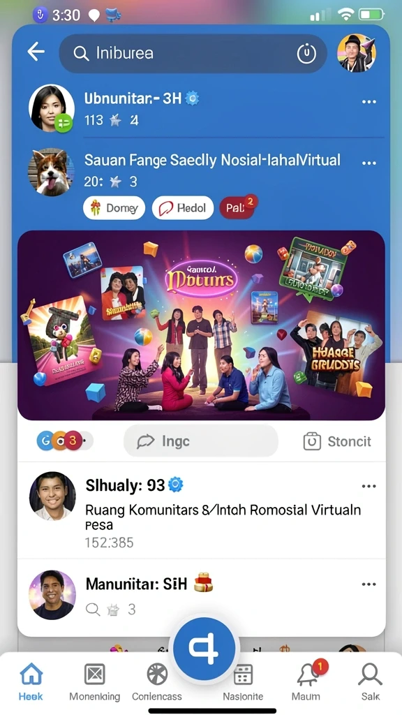 Sistem bonus yang menguntungkan bagi pengguna aktif.