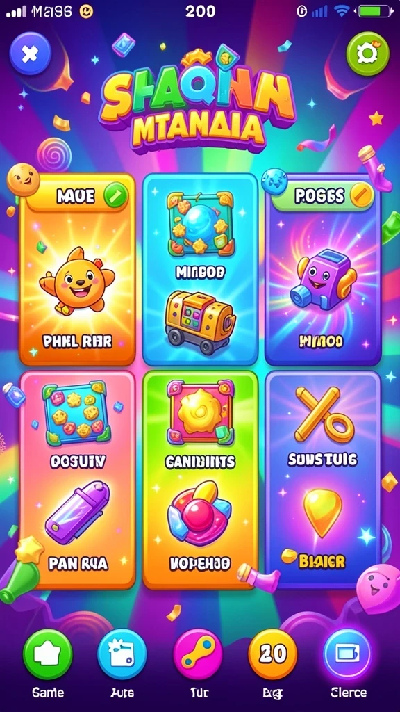 Tampilan awal game dengan grafik yang menarik.