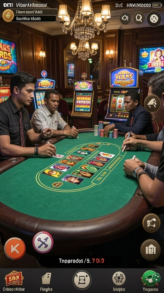Tangkapan layar kedua memperlihatkan karakter-karakter lucu dalam game.