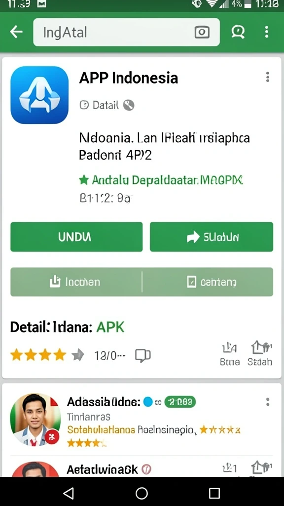 Tampilan antarmuka yang user-friendly.