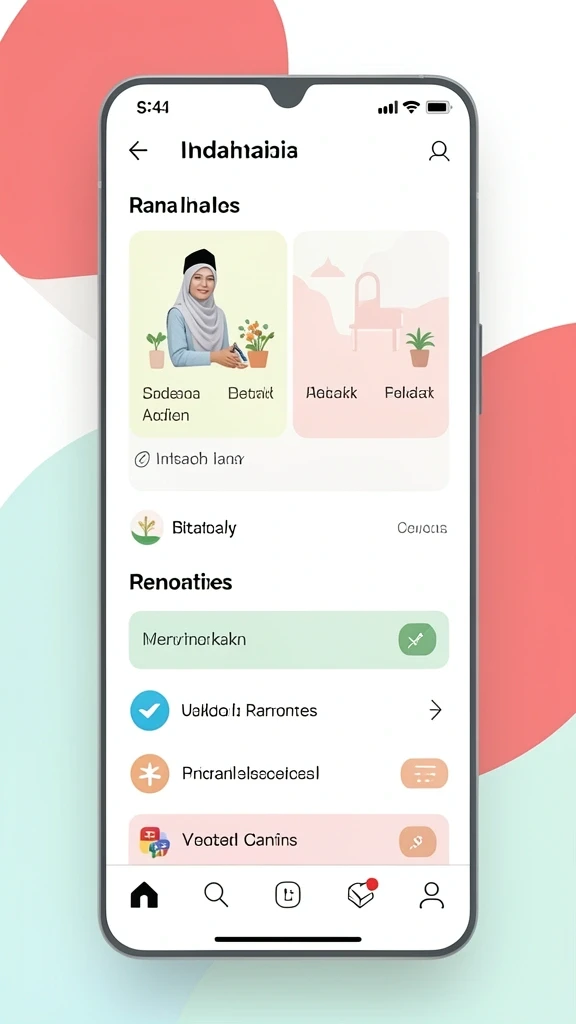 Tampilan awal yang menarik dan memukau.