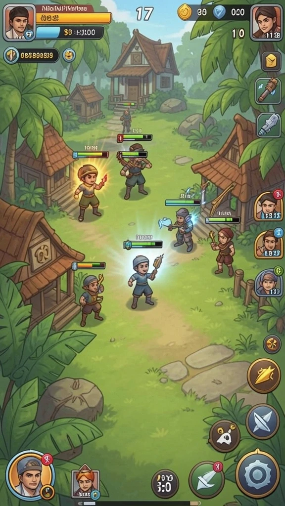 Gameplay adiktif yang membuat ketagihan.