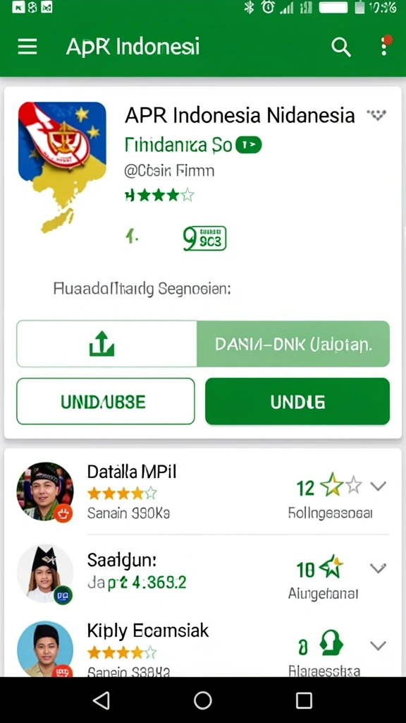 Tampilan antarmuka yang ramah pengguna.