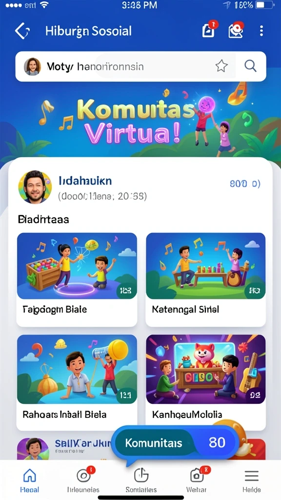 Momen seru saat menyelesaikan misi bersama teman.