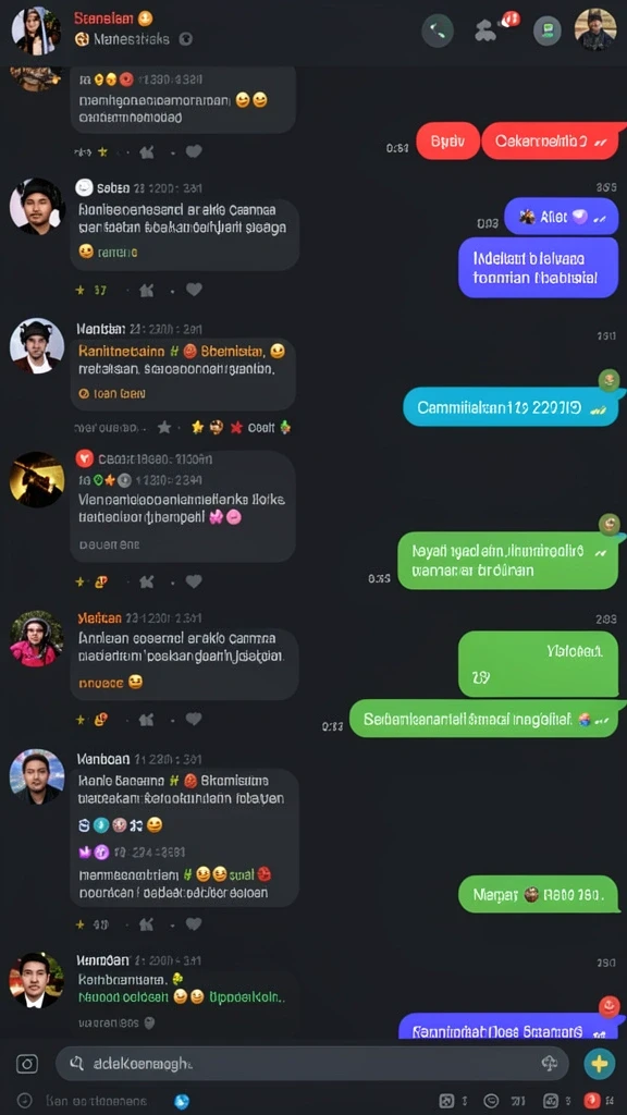 Tangkapan layar menampilkan karakter unik dalam misi baru.