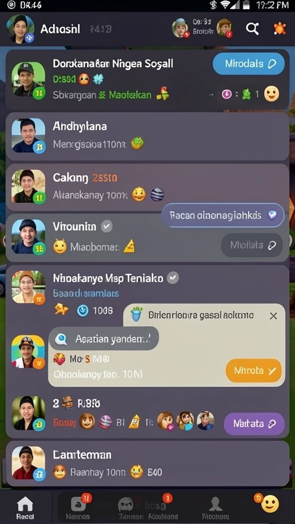 Karakter unik dengan kemampuan dan kekuatan masing-masing.