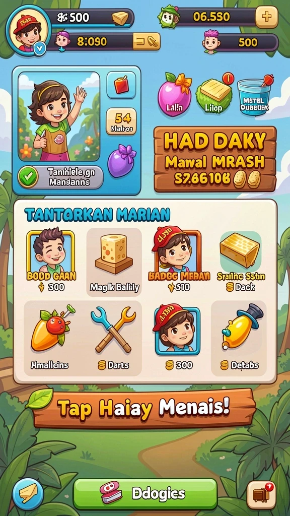 Karakter unik yang dapat kita temui dalam petualangan.