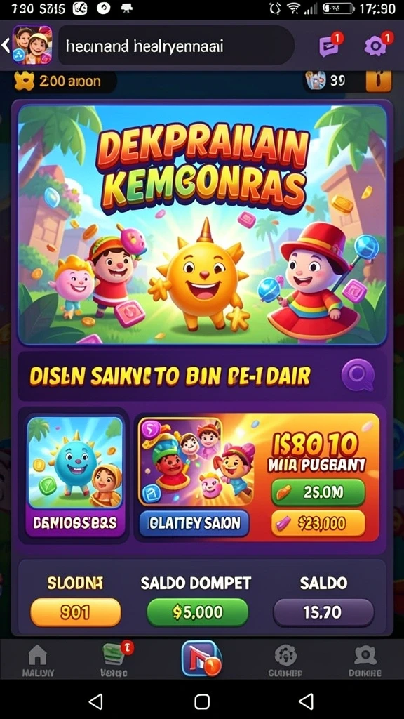 Tampilan antarmuka yang menarik dan mudah dipahami.