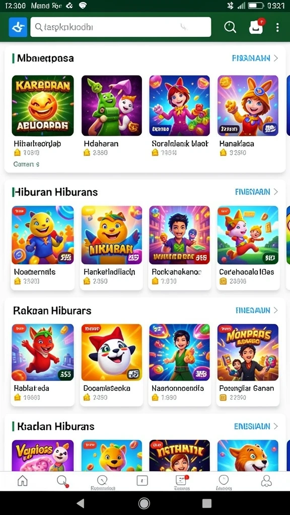 Tampilan antarmuka yang menarik dan mudah digunakan.