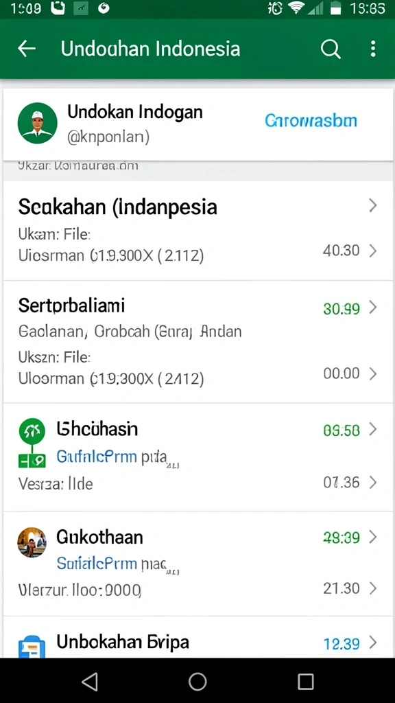 Koleksi item yang beragam dan keren.