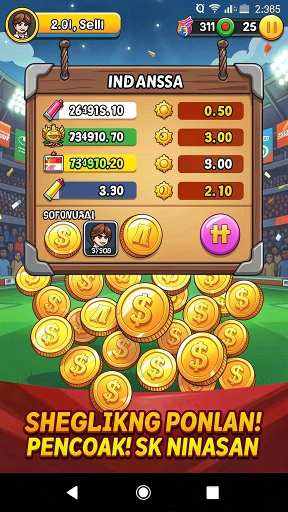 Fitur bonus yang menambah keseruan permainan.
