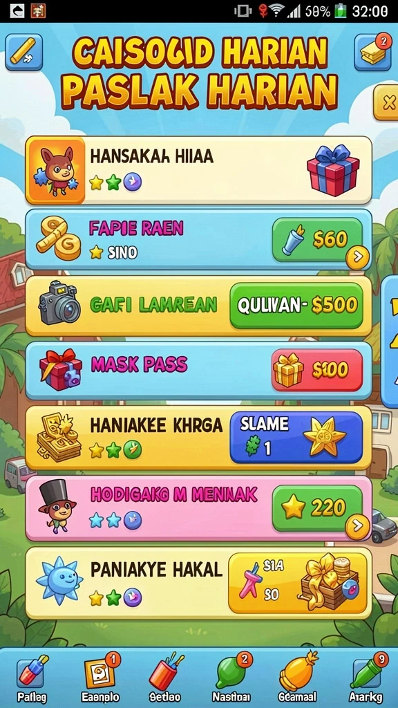 Pengalaman multiplayer yang seru dan kompetitif.