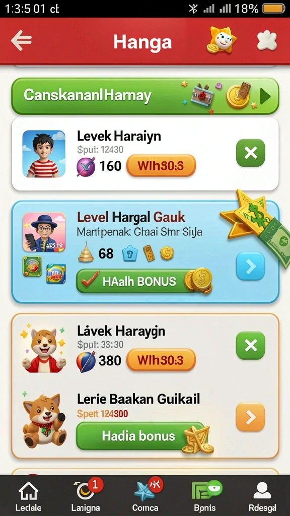 Tampilan antarmuka yang menarik dan mudah dinavigasi.
