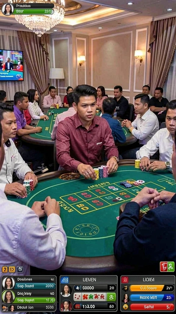 Tampilan grafis yang menakjubkan dalam permainan.