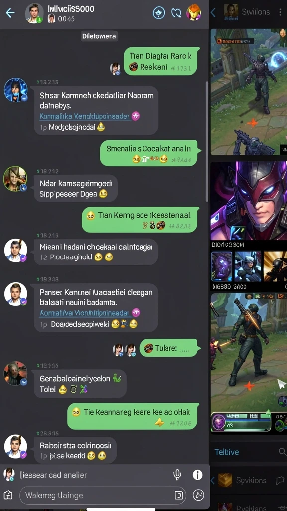 Tampilan antarmuka yang bersih dan menarik.