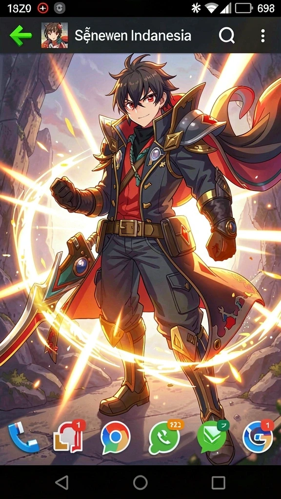 Sistem leveling yang menambah kedalaman permainan.
