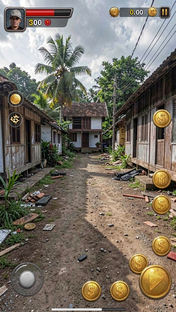 Grafis yang memukau dan efek suara yang meriah.