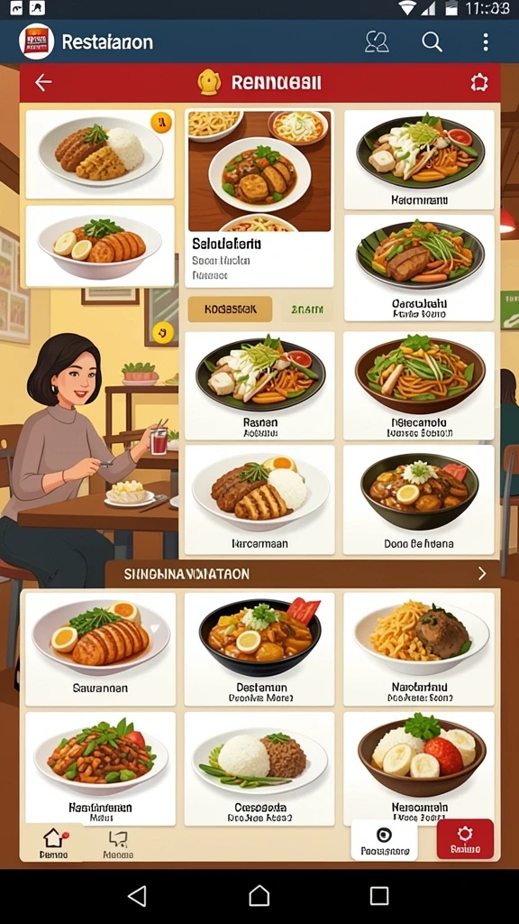 Berbagai pilihan permainan yang mengasyikkan untuk dimainkan.