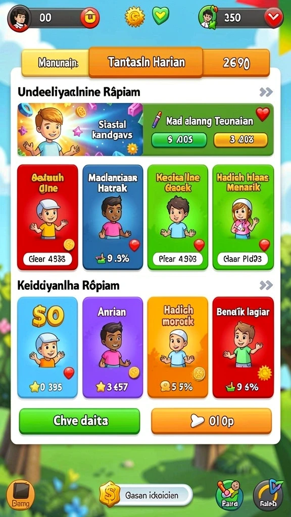 Tampilan antarmuka yang menarik dan mudah dinavigasi.